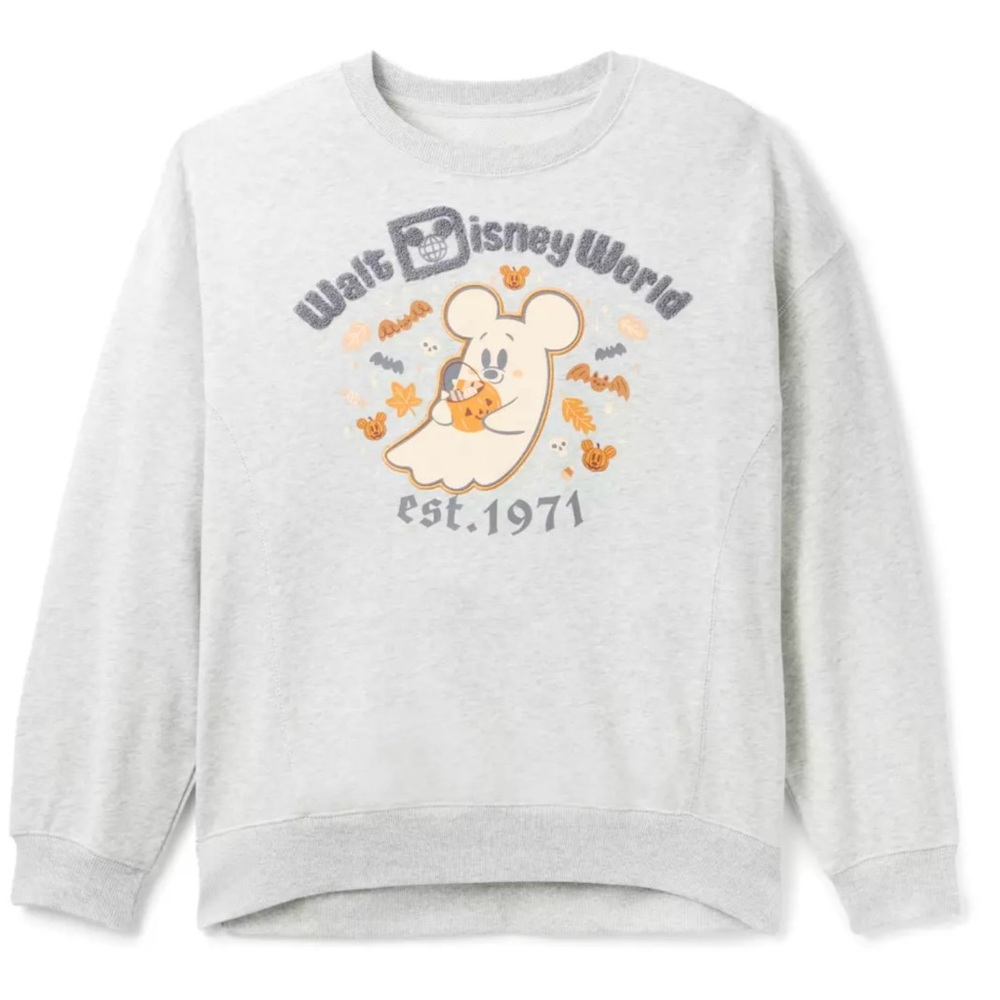 NWT Mickey Mouse Cutie Ghost Pullover Sweatshirt for Women – Walt Disney World